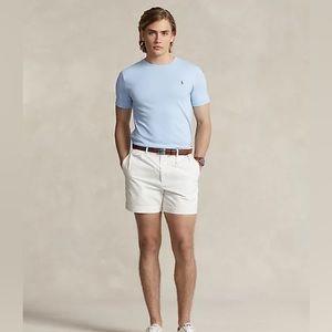 NWT Polo Ralph Lauren custom slim fit soft cotton crewneck T-shirt S